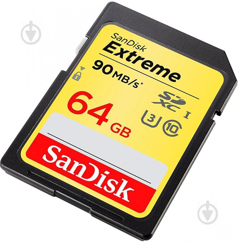 Карта пам'яті SanDisk SDXC Extreme 64GB (SDSDXNE-064G-GNCIN) - фото 2