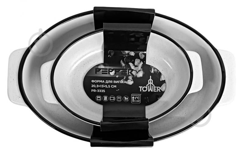 Форма Pepper 20,3х13х5,5 см, Tower, керамика - фото 3