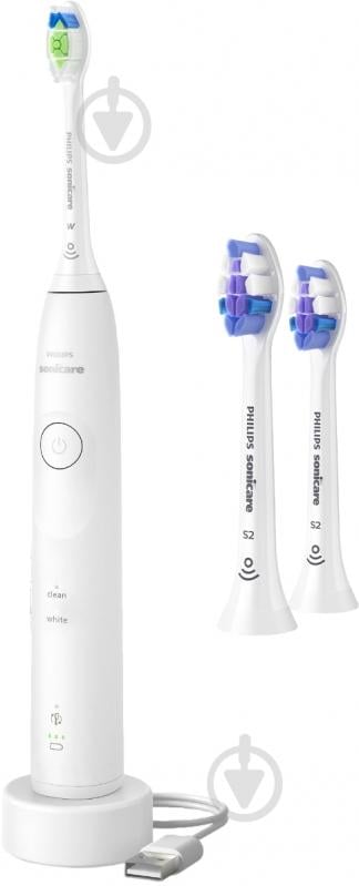 Набір Philips Series 5500 електрична зубна щітка HX7110/01 + насадки HX6052/87 - фото 1