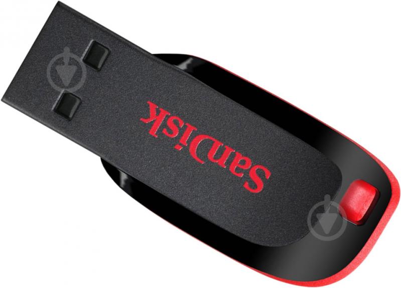 Флеш-пам'ять USB SanDisk Cruzer Blade 128 ГБ USB 2.0 (SDCZ50-128G-B35) - фото 1