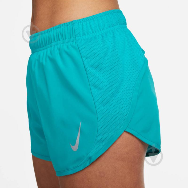 Шорты Nike W NK FAST DF TEMPO SHORT DD5935-443 р. 2XL бирюзовый - фото 7