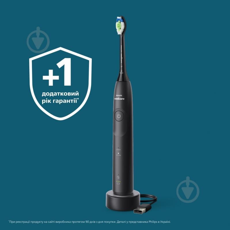 Набір Philips Series 5500 електрична зубна щітка HX7111/01 + насадки HX6052/87 - фото 17 Набір Philips Series 5500 електрична зубна щітка HX7111/01 + насадки HX6052/87 - фото 17