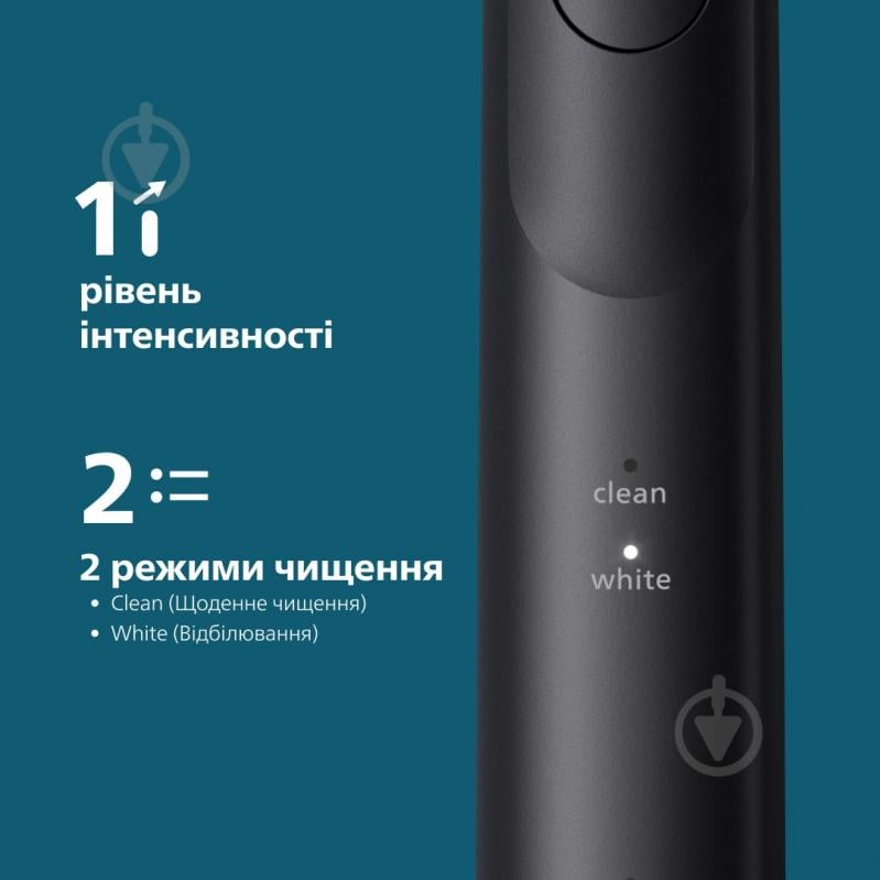 Набір Philips Series 5500 електрична зубна щітка HX7111/01 + насадки HX6052/87 - фото 10 Набір Philips Series 5500 електрична зубна щітка HX7111/01 + насадки HX6052/87 - фото 10