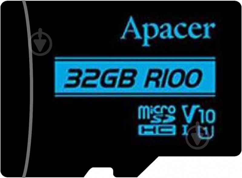 Карта пам'яті Apacer microSDHC 32 ГБ UHS Speed Class 1 (U1)Class 10 (AP32GMCSH10U6-R) AP32GMCSH10U6-R - фото 2