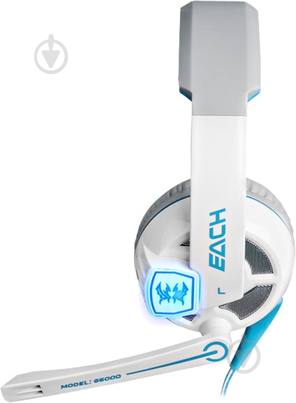 Гарнитура Kotion Each G6000 white/blue - фото 2