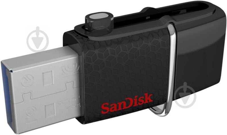 Флеш-пам'ять USB SanDisk Ultra Dual 32 ГБ USB 3.0microUSB (OTG) black (SDDD2-032G-GAM46) - фото 2