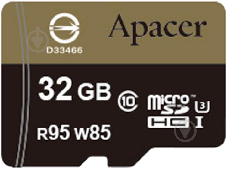 Карта пам'яті Apacer microSDHC 32 ГБ Class 10UHS-I Class 3 (U3) (AP32GMCSH10U4-R) AP32GMCSH10U4-R - фото 2