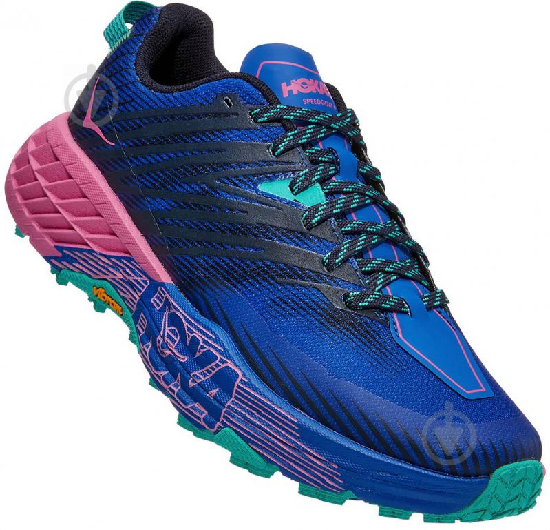 Кроссовки женские демисезонные Hoka Speedgoat 4 1106527|22 р.42,5 синие - фото 1