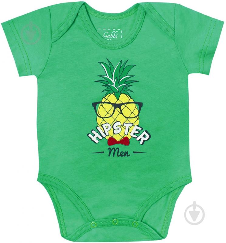 Боди для мальчика GABBI Морской р.68 зеленый BD-19-13 - фото 1 Боди для мальчика GABBI Морской р.68 зеленый BD-19-13 - фото 1