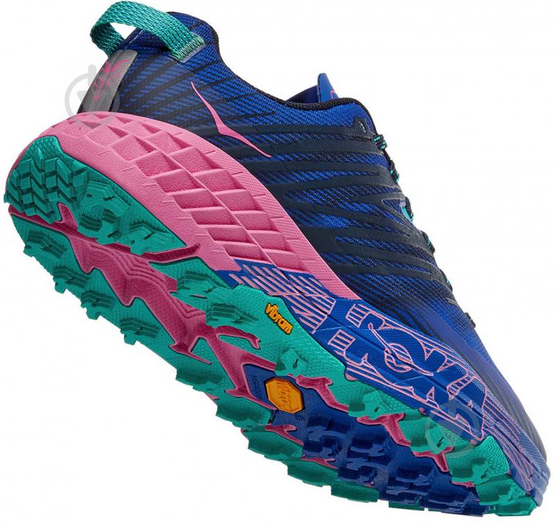 Кроссовки женские демисезонные Hoka Speedgoat 4 1106527|22 р.37 1/3 синие - фото 3