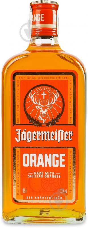 Ликер Jagermeister Orange 33% 0,5 л - фото 1 Ликер Jagermeister Orange 33% 0,5 л - фото 1