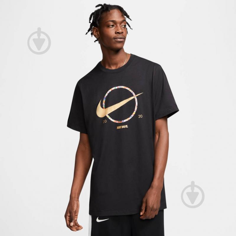 Футболка Nike M NSW TEE PREHEAT SWOOSH CT6871-010 р.M черный - фото 4