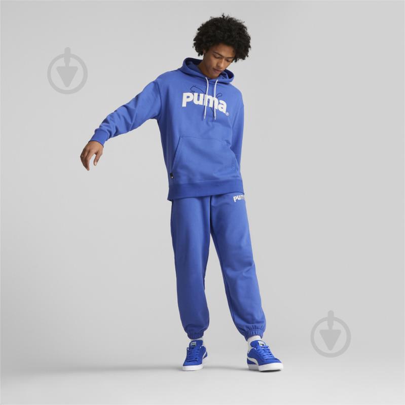 Джемпер Puma PUMA TEAM GRAPHIC HOODIE TR 53825992 р. L синий - фото 4