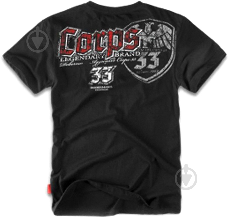 Футболка Dobermans Aggressive Corps 33 TS27BK-L р. L черный - фото 1