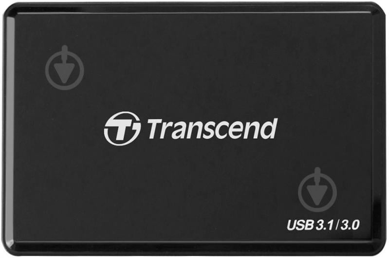 Кардридер Transcend  USB 3.1 RDF9K UHS-II black R260/W190MB/s (TS-RDF9K) - фото 3