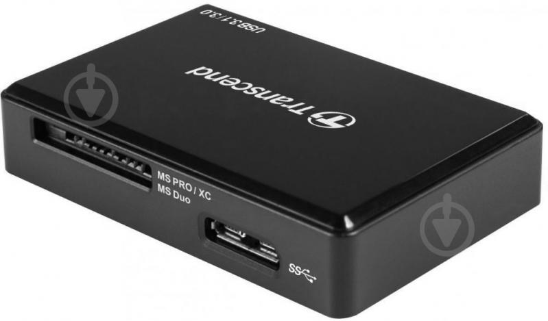 Кардридер Transcend  USB 3.1 RDF9K UHS-II black R260/W190MB/s (TS-RDF9K) - фото 2