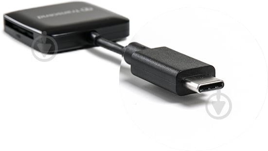 Кардрідер Transcend  USB-C/USB-A SD/microSD (TS-RDC2K) - фото 4