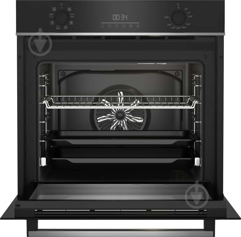 Комплект вбудовуваної техніки Beko варильна поверхня HIAW64225SB + духова шафа BBIM13300XD - фото 3