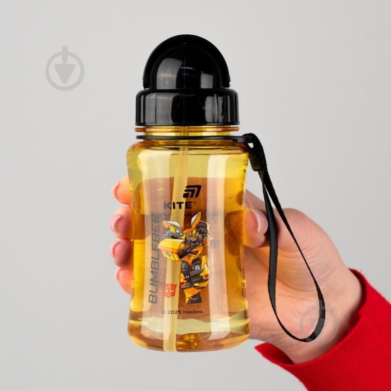 Бутылка для воды KITE Transformers 350 мл TF26-399 - фото 3 Бутылка для воды KITE Transformers 350 мл TF26-399 - фото 3
