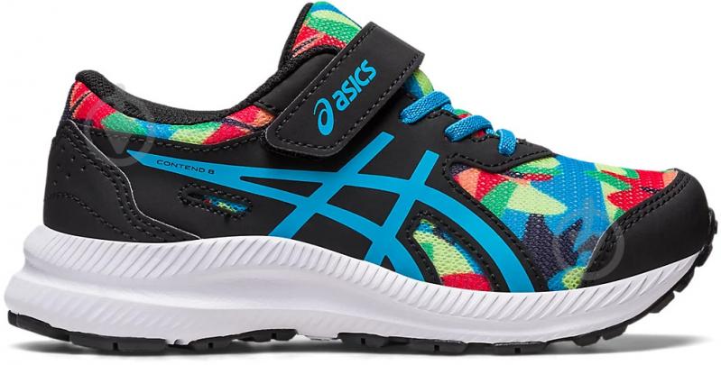 Кросівки дитячі демісезонні Asics CONTEND 8 PS 1014A293-003 р.28,5 різнокольорові - фото 1