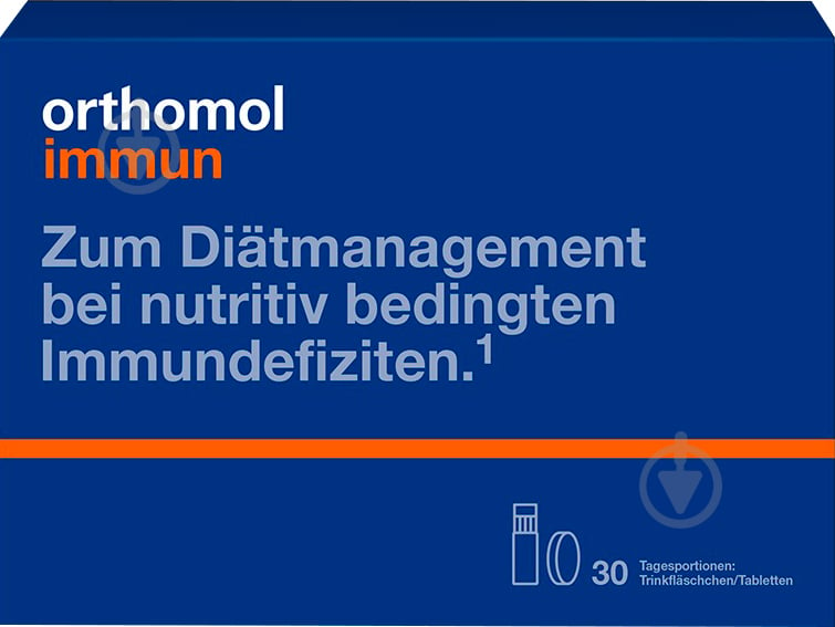 Ортомол Immun Orthomol флакони + таблетки курс 30 днів 30 шт./уп. - фото 1