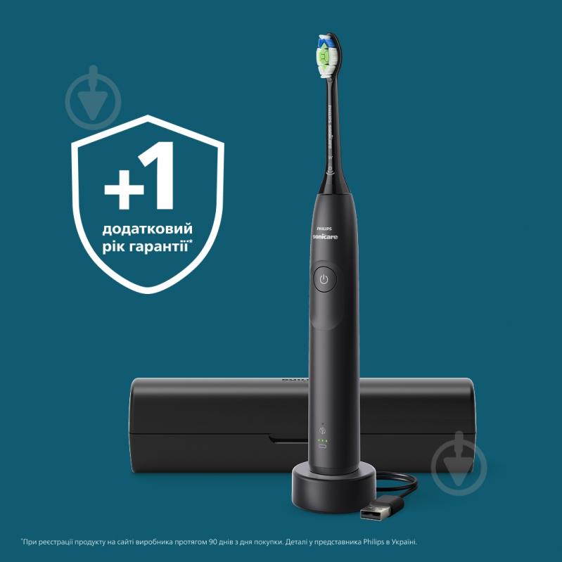 Набор Philips Series 5300 электрическая зубная щетка HX7101/02 + насадки HX6062/88 - фото 7 Набор Philips Series 5300 электрическая зубная щетка HX7101/02 + насадки HX6062/88 - фото 7