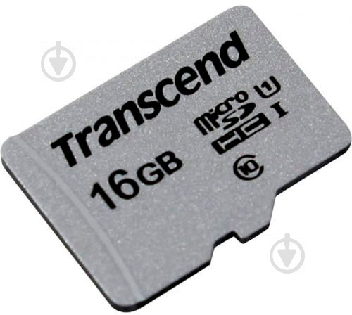 Карта памяти Transcend microSDHC 16 ГБ UHS Speed Class 1 (U1)Class 10 (TS16GUSD300S) - фото 2