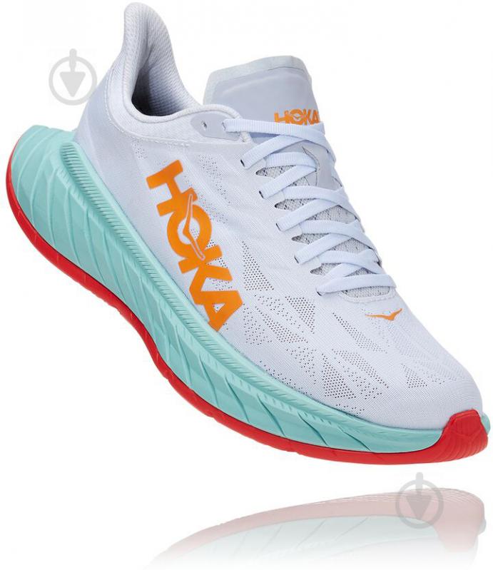 Кроссовки мужские демисезонные Hoka Carbon X 2 1113526|22 р.42 белые - фото 1