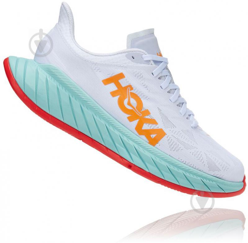 Кроссовки мужские демисезонные Hoka Carbon X 2 1113526|22 р.42 белые - фото 2