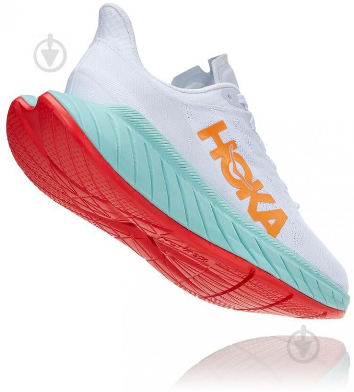 Кроссовки мужские демисезонные Hoka Carbon X 2 1113526|22 р.42 белые - фото 3