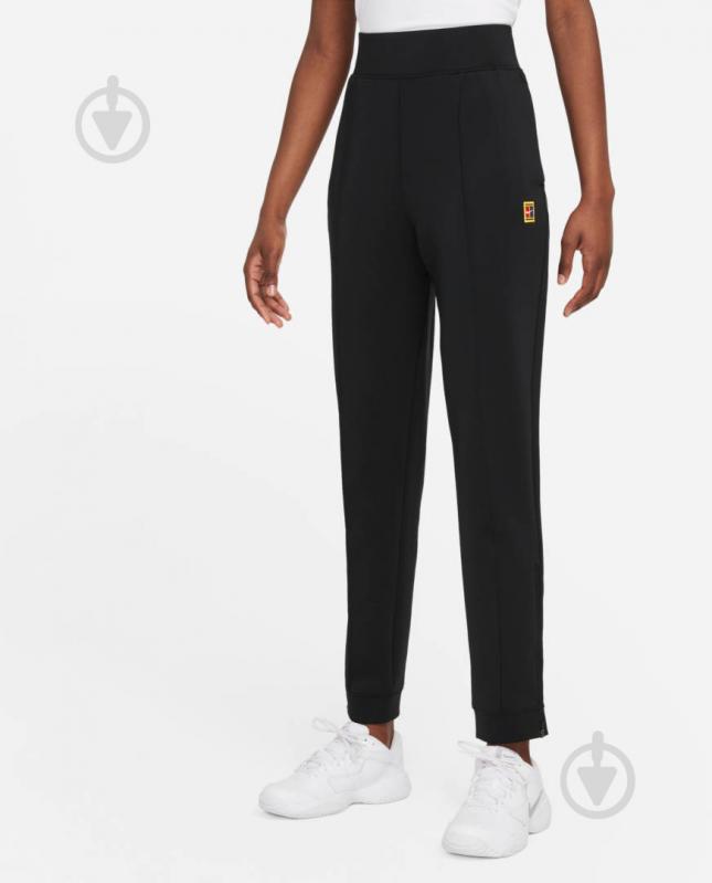 Брюки Nike W NKCT DF HERITAGE KNIT PANT DA4722-010 р. XL черный - фото 1