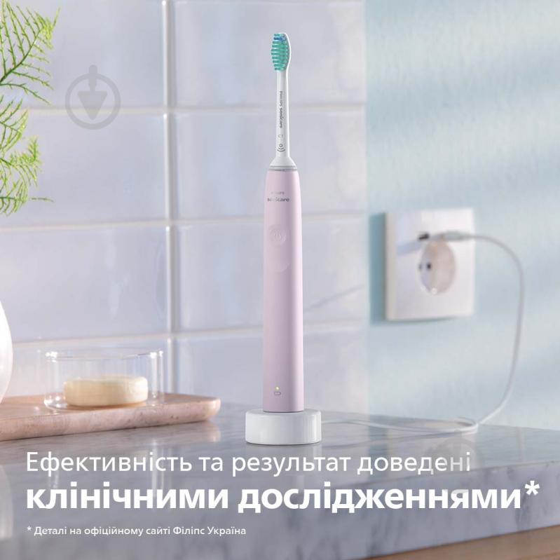 Набор Philips Series 3100 электрическая зубная щетка HX3671/11 + насадки HX6064/87 - фото 14 Набор Philips Series 3100 электрическая зубная щетка HX3671/11 + насадки HX6064/87 - фото 14