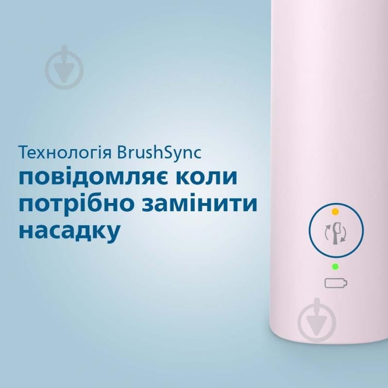 Набор Philips Series 3100 электрическая зубная щетка HX3671/11 + насадки HX6064/87 - фото 7 Набор Philips Series 3100 электрическая зубная щетка HX3671/11 + насадки HX6064/87 - фото 7