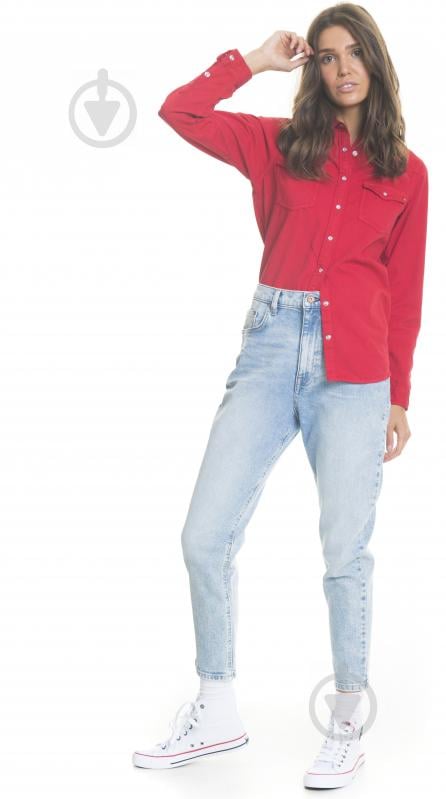 Джинсы Big Star U.S. LEGEND MOM JEANS 115583239 р. 30-30 голубой - фото 4