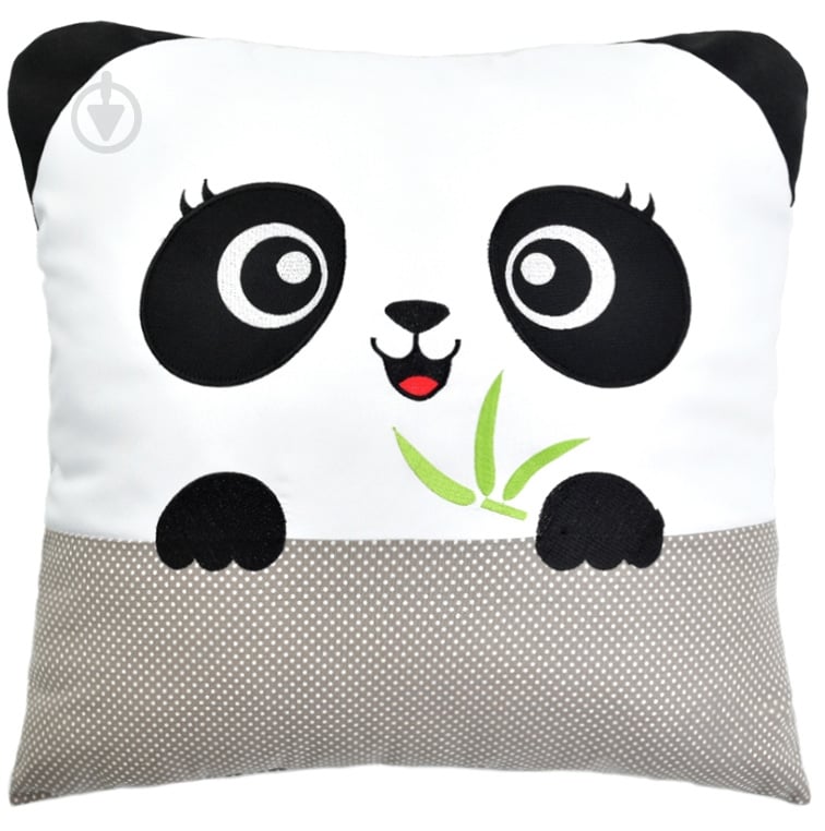 Подушка игрушка 45x45 см серый IDEIA - фото 1 Подушка игрушка 45x45 см серый IDEIA - фото 1