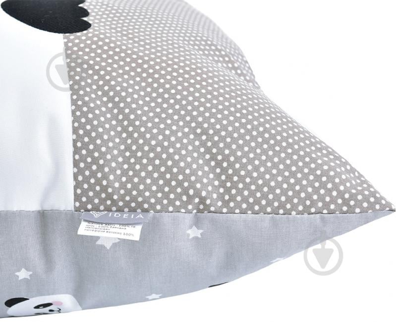 Подушка игрушка 45x45 см серый IDEIA - фото 4 Подушка игрушка 45x45 см серый IDEIA - фото 4