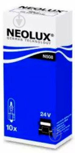 Автолампа накаливания Neolux W1,2W 1,2 Вт 1 шт.(NE N508) - фото 1