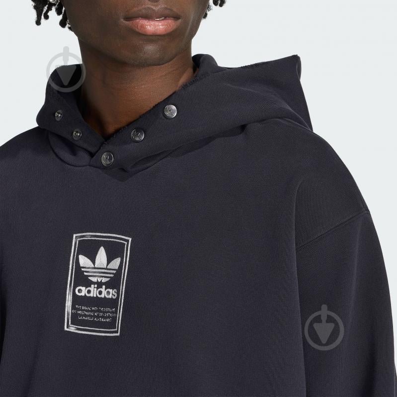 Джемпер Adidas ELEVATED GFX HD KW4402 р.L черный - фото 6