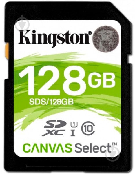 Карта памяти Kingston microSDXC 128 ГБ UHS Speed Class 1 (U1)Class 10 (SDS/128GB) - фото 1