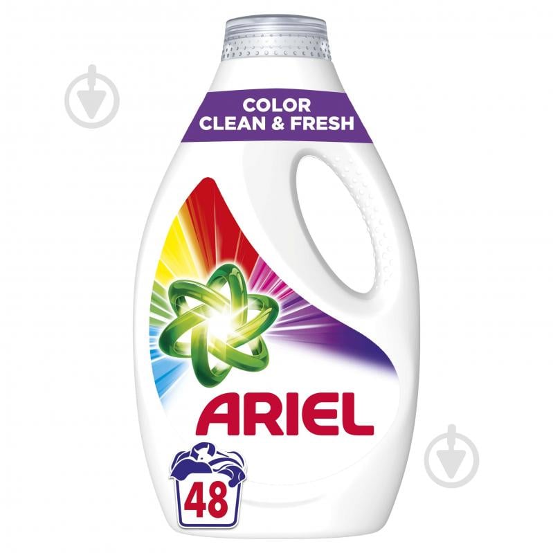 Гель для машинного та ручного прання Ariel Color 2,4 л - фото 1
