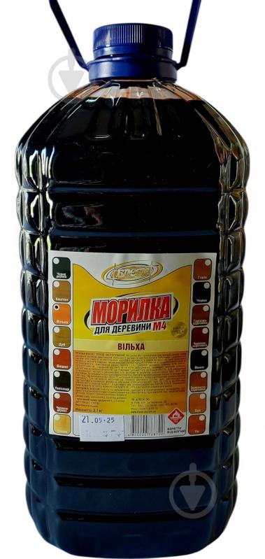 Морилка спиртова Блеск М4 вільха мат 3,7 кг - фото 1