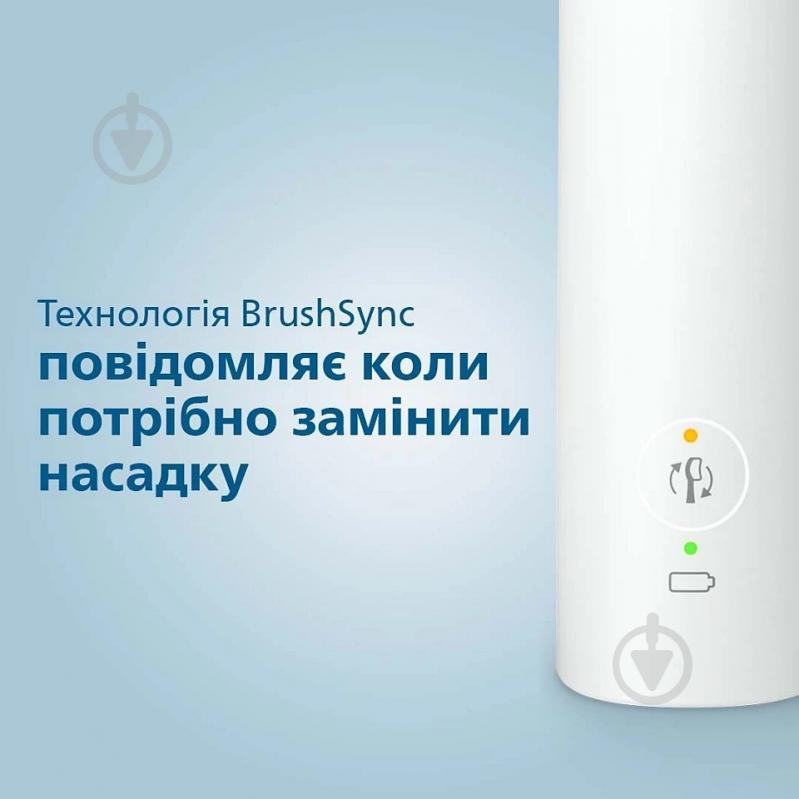 Набор Philips Series 3100 электрическая зубная щетка HX3671/13 + насадки HX6064/87 - фото 13 Набор Philips Series 3100 электрическая зубная щетка HX3671/13 + насадки HX6064/87 - фото 13
