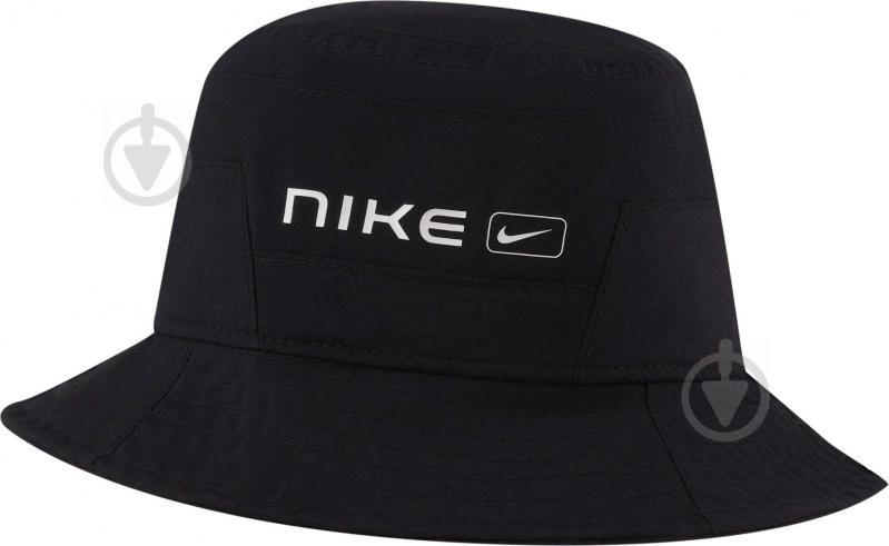 Панама Nike NSW CAP SSNL BUCKET DC4084-010 р.S/M черный - фото 1