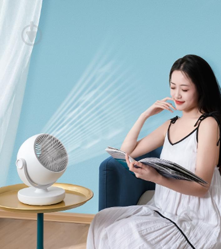 Вентилятор портативный Xiaomi Feiyue XD-ZMXHS01 White - фото 2 Вентилятор портативный Xiaomi Feiyue XD-ZMXHS01 White - фото 2