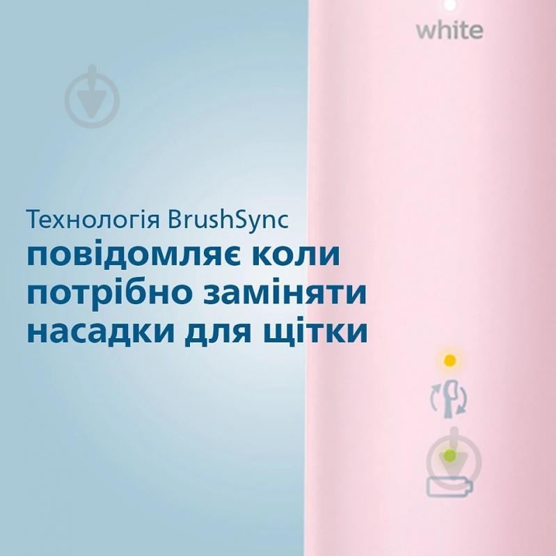 Набір електричних зубних щіток Philips Protective Clean 4500 HX6830/35 + насадки HX6064/87 - фото 12