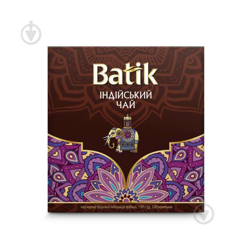 Чай чорний Batik Індійський 1,5 г x 100 шт. - фото 2