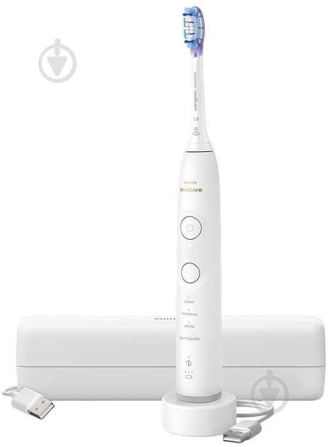 Набір Philips Series 7100 електрична зубна щітка HX7420/01 + насадки HX9044/87 - фото 3