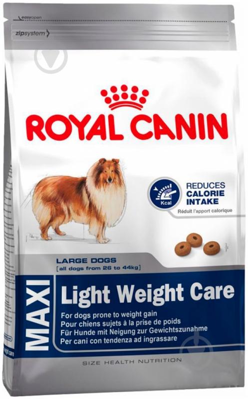 Корм сухий для цуценят для крупних порід Royal Canin Maxi Light Weight Care 3,5 кг (домашня птиця) 3,5 кг - фото 1