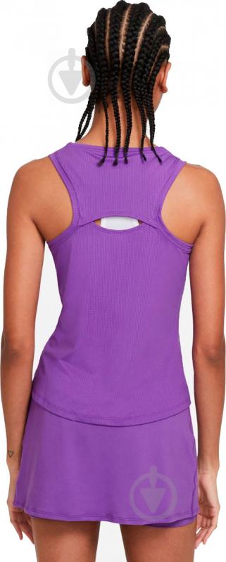 Футболка Nike W NKCT DF VCTRY TANK CV4784-528 р.L фиолетовый - фото 4