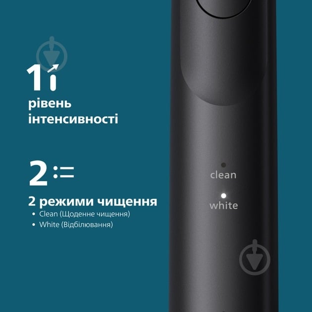 Набір Philips Series 5500 електрична зубна щітка HX7111/01 + насадки HX9042/88 - фото 10